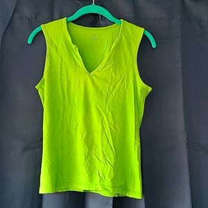Medium green tank top